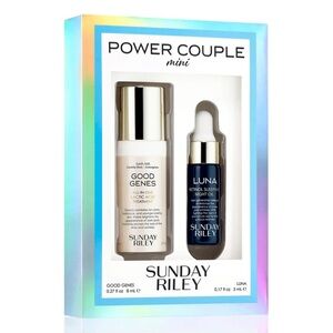 Sunday Riley MINI POWER COUPLE TRAVEL KIT BRAND NEW/SEALED